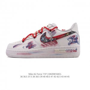 公司级 新款 Af1耐克 Nike Air Force 1 ‘07 Low 空军一号 气垫厚底增高百搭运动板鞋 原楦头原纸板 小白鞋 打造纯正空军版型，专注外贸