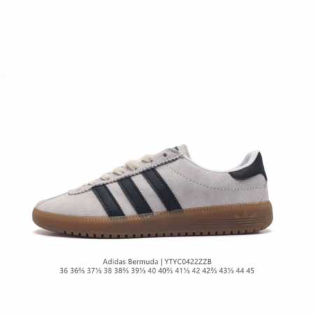 阿迪达斯 Adidas 德训鞋系列 清新 马卡龙 造型！阿迪达斯全新三叶草 Bermuda 运动板鞋悄悄上架！近期，Adidas Originals Bermu - 点击图像关闭
