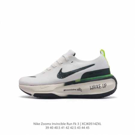 耐克 Nike Zoomx Invincible Run Fk 3 机能风格运动鞋 厚底增高老爹鞋。最新一代的invincible 第三代来了！首先鞋面采用的是 - 点击图像关闭
