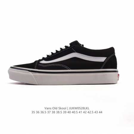 万斯 Vans Og Oid Skool百搭休闲低帮运动滑板鞋 。其实Style 36就是现在风靡潮流的Vans鞋款Old Skool的Og版本。历经岁月洗礼的 - 点击图像关闭