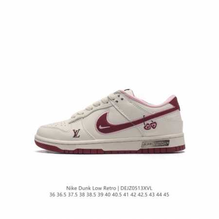 Nk Sb Dunk Low Lv联名-粉红樱桃 周年高端定制 低帮休闲板鞋 #定制鞋盒 大厂纯原品质出货 超高清洁度 皮料切割干净无任何毛边 细节完美 货号： - 点击图像关闭