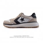 170 converse All Star 低帮男女士同款运动鞋 一星匡威全明星复古 休闲百搭板鞋 户外经典透气皮革拼接帆布面慢跑鞋。这个系列是匡威最古老的系列