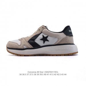 170 converse All Star 低帮男女士同款运动鞋 一星匡威全明星复古 休闲百搭板鞋 户外经典透气皮革拼接帆布面慢跑鞋。这个系列是匡威最古老的系列