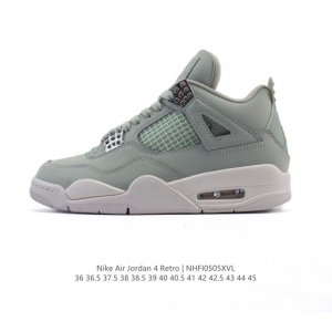 公司级 耐克 Nike Air Jordan 4 Retro Og迈克尔 乔丹Aj4代乔4 中帮复古休闲运动文化篮球鞋。秉承轻量化的速度型篮球鞋设计思想完成设计