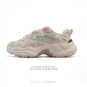 公司级 斐乐 女款老爹鞋 Fila Fusion 厚底增高百搭运动鞋 意大利百年经典运动品牌，网红单品 小红书推荐爆款 Fila斐乐新款小白鞋斐乐潮牌文化街头风