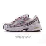 New Balance Mr740 Nb新百伦系列复古老爹风休闲运动慢跑鞋。采用轻质牛剖革拼接透气网眼衬垫织物鞋面材质 T-Beam大底提供足步弓支撑 保持步态