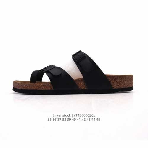 新品公司级 德国百年知名鞋履品牌 博肯Birkenstock鞋品牌人字拖 勃肯鞋男女同款全牛皮真皮软木凉拖鞋外穿时尚博肯鞋 透气人字拖鞋平底大码。勃肯拖鞋系列凉