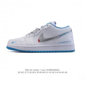公司级 耐克 乔丹Air Jordan 1 Low Aj1 乔1 乔丹1代Aj1 低帮复古文化休闲运动篮球鞋，从1985 年面世的元年款汲取设计灵感，采用简洁大