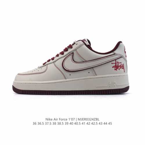 200 公司级 Af1耐克 Nike Air Force 1 ‘07 Low 空军一号 小白鞋 厚底增高百搭运动板鞋 原楦头原纸板 打造纯正空军版型，专注外贸渠