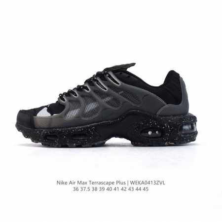 Nike 耐克 男女子休闲鞋气垫缓震跑步鞋 Air Max Terrascape Plus 运动鞋 造型超讨喜！鞋面以帆布和织物材质包裹，保证了轻薄透气，更适合 - 点击图像关闭