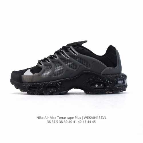 Nike 耐克 男女子休闲鞋气垫缓震跑步鞋 Air Max Terrascape Plus 运动鞋 造型超讨喜！鞋面以帆布和织物材质包裹，保证了轻薄透气，更适合