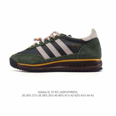 公司级 阿迪达斯Adidas Sl 72 Shoes 经典复古薄底运动鞋 T头鞋 三叶草复古休闲跑步鞋休闲运动鞋 这款经典运动鞋携复古型格，来访你的活力日常 采 - 点击图像关闭