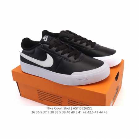 真标 耐克 Nike Court Shot 男女子运动鞋春季透气轻便经典白昼 潮流 嘻哈 百搭 防滑 低帮 板鞋 Fq8146#拒绝沉闷黑白 质感满满的皮革鞋面 - 点击图像关闭