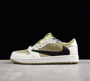 Travis Scott X Air Jordan 1 Low Og Aj1 乔1联名倒勾 低帮篮球鞋 Fz3124-200 尺码 35.5 36 36.5