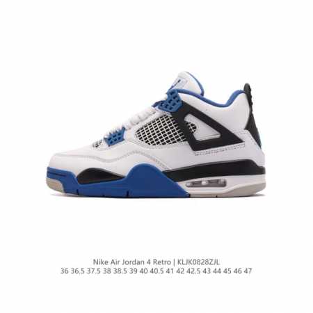 公司级 耐克 Nike Air Jordan 4 Retro Og迈克尔 乔丹aj4代乔4 中帮复古休闲运动文化篮球鞋。秉承轻量化的速度型篮球鞋设计思想完成设计 - 点击图像关闭