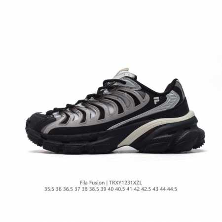公司级 斐乐 男女同款老爹鞋 Fila Fusion 厚底增高百搭运动鞋 意大利百年经典运动品牌，网红单品 小红书推荐爆款 Fila斐乐新款小白鞋斐乐潮牌文化街 - 点击图像关闭