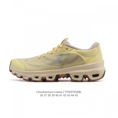 新品公司级 Loewe罗意威Loewe X On Cloudventure 男女士跑鞋轻盈跑鞋,Cloudventure Loewe 2 是On昂跑与Loewe