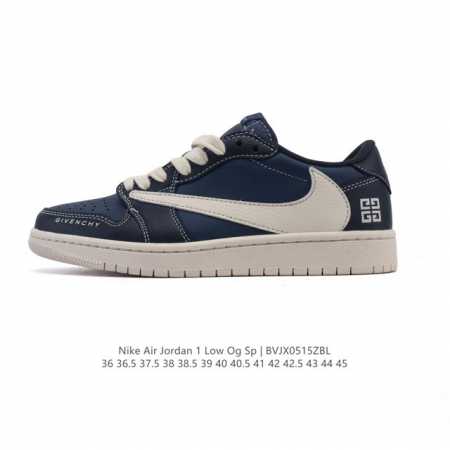 公司级 真标耐克 Nike Air Jordan 1 Low Og Sp Military Blue Aj1乔1倒勾 2025年新款 蛇年新款 低帮篮球鞋 Aj - 点击图像关闭