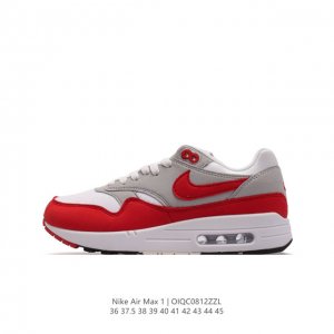 耐克 Nike Air Max 1 男女子运动鞋厚底增高气垫老爹板鞋 从法国建筑中汲取的设计灵感，兼具运动风范和时尚格调，是此系列起初搭载 Air 的鞋款。疾速