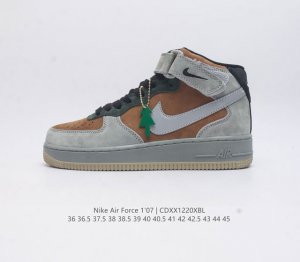 高帮 Nk Air Force 1 Low Christmas 圣诞节主题 空军一号高帮休闲板鞋 #原厂麂皮 原楦原纸板 纯正版型 正品nfc感应芯片 高清洁度