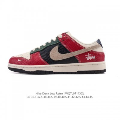 公司级 耐克Nike Dunk Low 板鞋 Sb系列经典百搭休闲运动板鞋，加厚鞋舌的填充，使舒适性大大提升，同时也更方便穿脱中底部分则加入了脚感柔软舒适Zoo