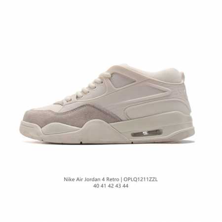 耐克 新款 Nike Air Jordan 4 Retro Og 低帮 迈克尔 乔丹aj4代乔4 复古休闲运动文化篮球鞋。秉承轻量化的速度型篮球鞋设计思想完成设 - 点击图像关闭
