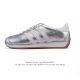 阿迪达斯 三叶草 Adidas 中性 Originals Country Og 经典复古运动鞋男女款皮革休闲鞋 源自70年代复古设计的皮革经典鞋 绿色条纹是它们