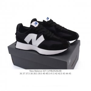 真标 Nb 新百伦 New Balance 327系列复古休闲运动慢跑鞋时尚男女运动鞋 以更纯粹的复古风格设计打造的全新造型 侧身还以解构设计 将 N 字标志以