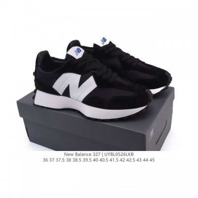 真标 Nb 新百伦 New Balance 327系列复古休闲运动慢跑鞋时尚男女运动鞋 以更纯粹的复古风格设计打造的全新造型 侧身还以解构设计 将 N 字标志以