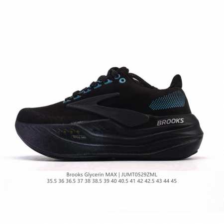 新品公司级 布鲁克斯 Glycerin Max 超级甘油:舒适的增高神器！Brooks Glycerin Max是一款极具突破性的顶级缓震运动跑鞋，由百年专业跑 - 点击图像关闭