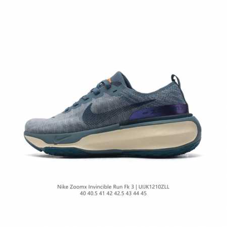 耐克 Nike Zoomx Invincible Run Fk 3 机能风格运动鞋 厚底增高老爹鞋。最新一代的invincible 第三代来了！首先鞋面采用的是 - 点击图像关闭