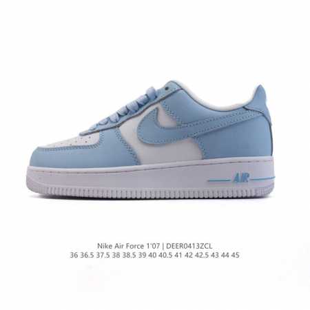 耐克 Nike Air Force 1 '07 Low 空军一号含气垫 小白鞋 低帮百搭厚底增高休闲运动板鞋。柔软、弹性十足的缓震性能和出色的中底设计，横跨复古 - 点击图像关闭