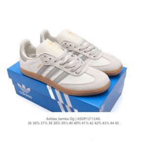头层福利 阿迪达斯 德训鞋 Adidas Originals Samba Og Shoes 经典运动鞋小白鞋 T头鞋 男女板鞋 彰显休闲摩登风情的时尚经典鞋。它