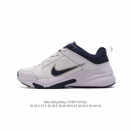 二层皮 NIKE耐克官方DEFYALLDAY男女子训练鞋透气缓震部分皮面健身 男女同款训练鞋。皮革鞋面搭配橡膠抓地機能鞋底，打造耐久設計，經得住嚴峻訓練的重重考 - 点击图像关闭