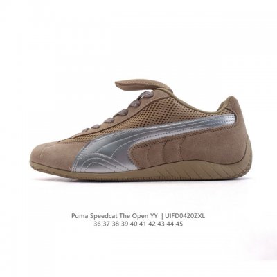彪马 Open Yy X puma Speedcat合作鞋款 puma 联名时尚休闲运动板鞋。这双韩国辣妹疯抢的 puma，是 Open Yy 走向全球市场的关