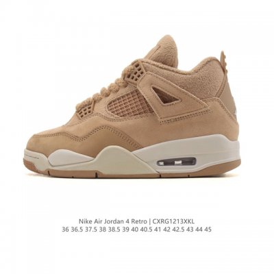 公司级 耐克 Nike Air Jordan 4 Retro Og迈克尔 乔丹Aj4代乔4 低帮复古休闲运动文化篮球鞋。秉承轻量化的速度型篮球鞋设计思想完成设计