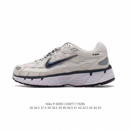 公司级 耐克 Nike 男女子休闲运动鞋p-6000Premium 轻便舒适透气防滑缓震耐磨跑步鞋。P-6000 是一款植根于 2000 年代风格的混合款式，让 - 点击图像关闭