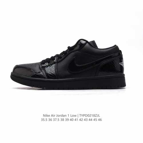 公司级 耐克 乔丹Air Jordan 1 Low Aj1 乔1 乔丹1代Aj1 低帮复古文化休闲运动篮球鞋。从1985 年面世的元年款汲取设计灵感，采用简洁大