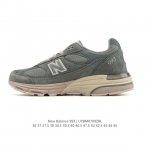 公司级 Newbalance 新百伦993系列美产老爹鞋总统经典复古运动鞋纽巴伦993总统慢跑鞋。卓越的舒适性与经典风格相得益彰，打造出我们的 Made In