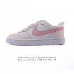 耐克 Nike Court Borough Low 2 Gs 小空军 低帮百搭透气休闲运动板鞋男女鞋。经典耐用的设计，兼顾舒适脚感和出众风范，演绎匠心之作。结构