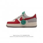 公司级 附赠送logo清洁刷 Af1耐克 Nike Air Force 1 ‘07 Low 空军一号厚底增高百搭休闲运动板鞋 原楦头原纸板 打造纯正空军版型，专