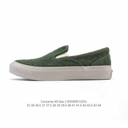 新品 Converse匡威休闲鞋 一脚蹬One Star Cc Slip Pro男女滑板鞋 时尚运动鞋 545C 黑 白Golf Wang 携手 Convers - 点击图像关闭