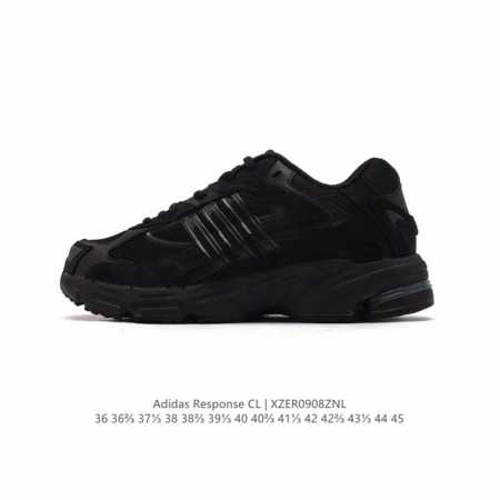 公司级 阿迪达斯 Bad Bunny X Adidas Originals Response Cl 复古休闲跑步鞋 奶油坏痞兔老爹鞋，你很难不注意到音乐人“坏痞 - 点击图像关闭