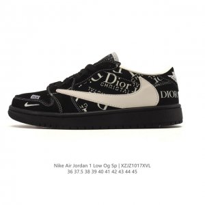 公司级 耐克 Nike Air Jordan 1 Low Og Sp Military Blue Aj1乔1倒勾 2025年新款 低帮篮球鞋 Aj1 乔丹1代