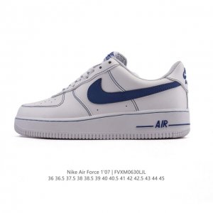 耐克 Nike Air Force 1 '07 Low 空军一号含气垫 小白鞋 低帮百搭厚底增高休闲运动板鞋。柔软、弹性十足的缓震性能和出色的中底设计，横跨复古