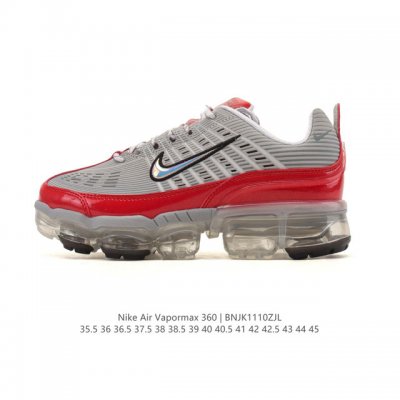 Nike耐克Airvapormax360休闲复古全掌气垫缓震运动慢跑鞋。Nike Air Vapormax 360 男女子运动鞋的设计灵感源自 Air Max