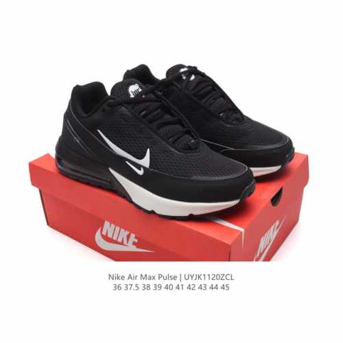 Nike耐克 Air Max Pulse 技术风球鞋 休闲运动气垫跑步鞋。大热潜力股，Nike 亮相全新 Air Max Pulse 鞋型， 舒适到飞 律动到底