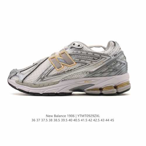 降价原价 元 新百伦 New Balance M1906系列 复古运动鞋单品宝藏老爹鞋款。作为Nb最经典的档案鞋型之一，与 2一样，1906有着Nb最成熟的技术