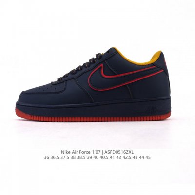 耐克 Nike Air Force 1 '07 Low 2025新年新款 空军一号含气垫 小白鞋 低帮百搭厚底增高休闲运动板鞋 柔软 弹性十足的缓震性能和出色的