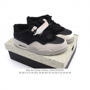 耐克 Nike Air Jordan 4 Retro Og迈克尔 乔丹Aj4代乔4 低帮复古休闲运动文化篮球鞋。秉承轻量化的速度型篮球鞋设计思想完成设计，降低重